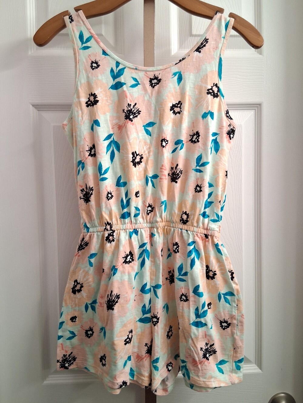 SO Floral Romper 14 16 XL